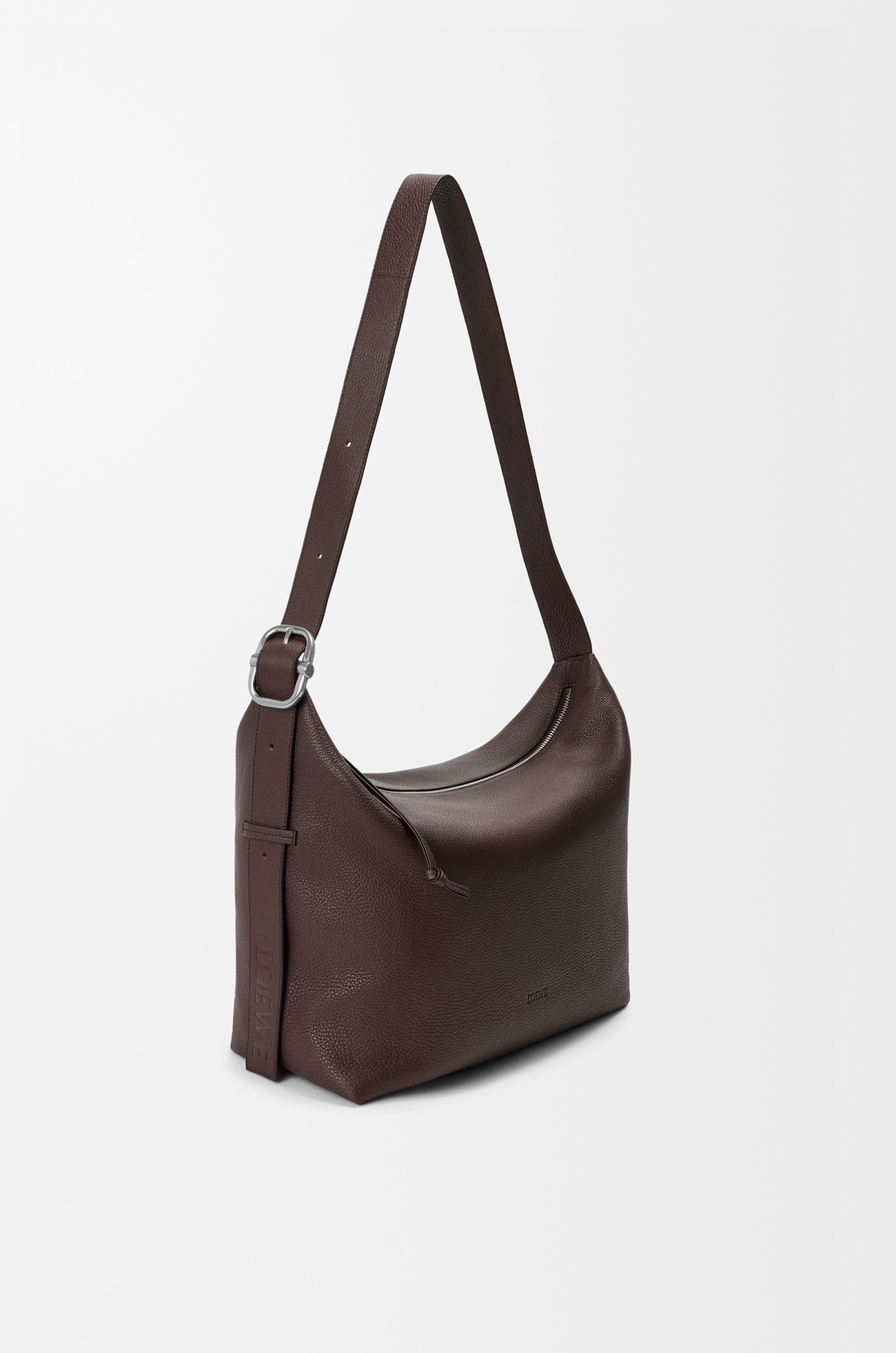 LOEWE ループ ホーボー ラージ（サプルグレインカーフ） チョコレート