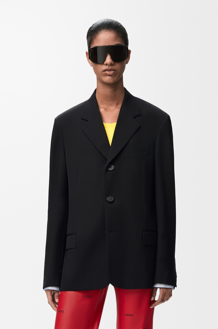 LOEWE Jacket in wool Black