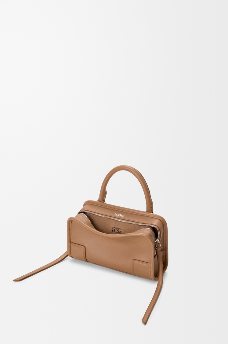 LOEWE Mini Amazona 180 bag in soft calfskin Mocha