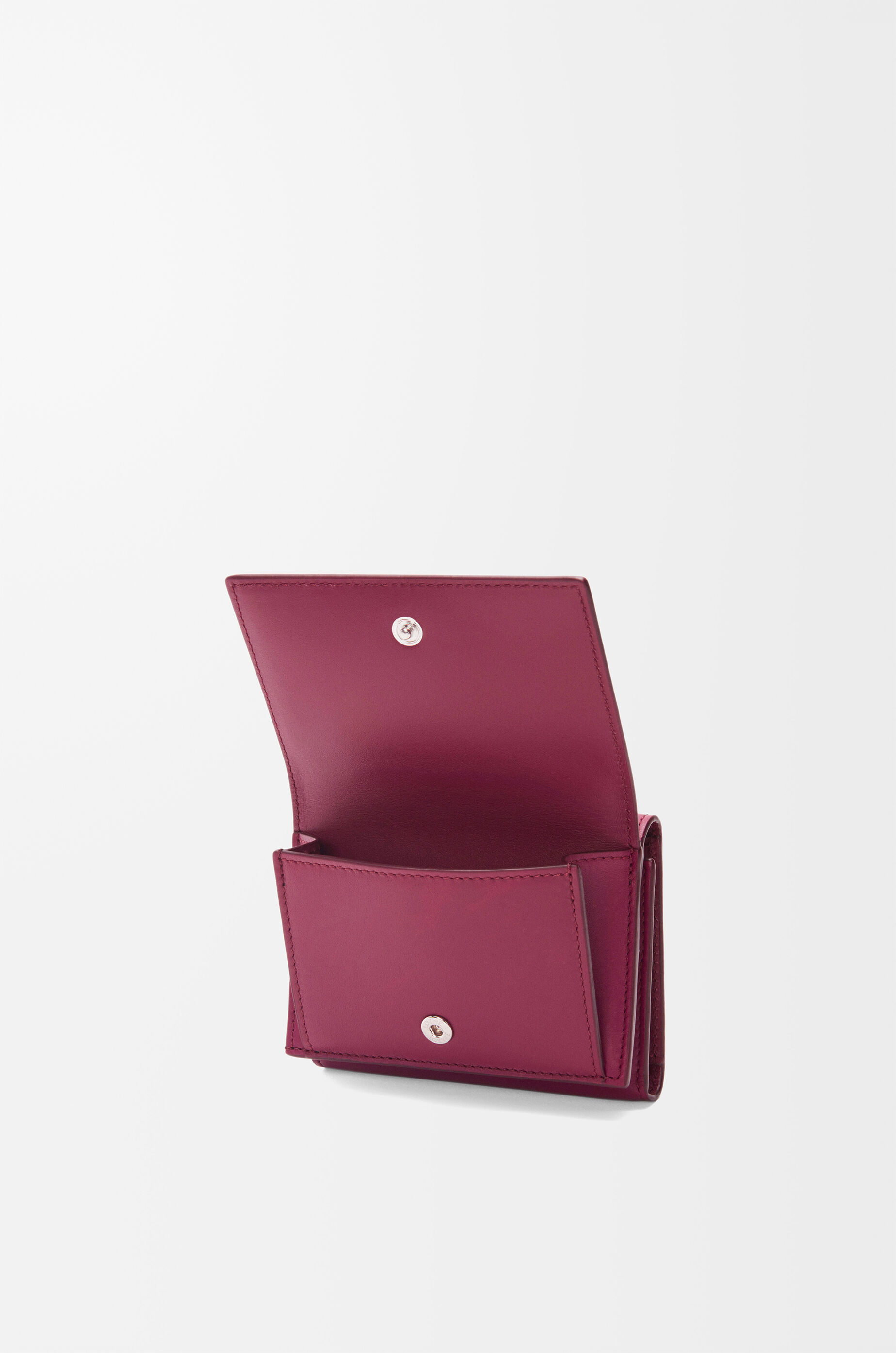 トライフォールド ウォレット（サテンカーフ） レッド - LOEWE