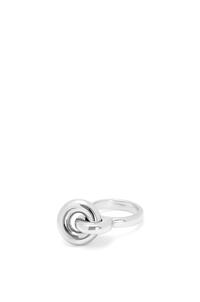 LOEWE Donut link ring in sterling silver Silver