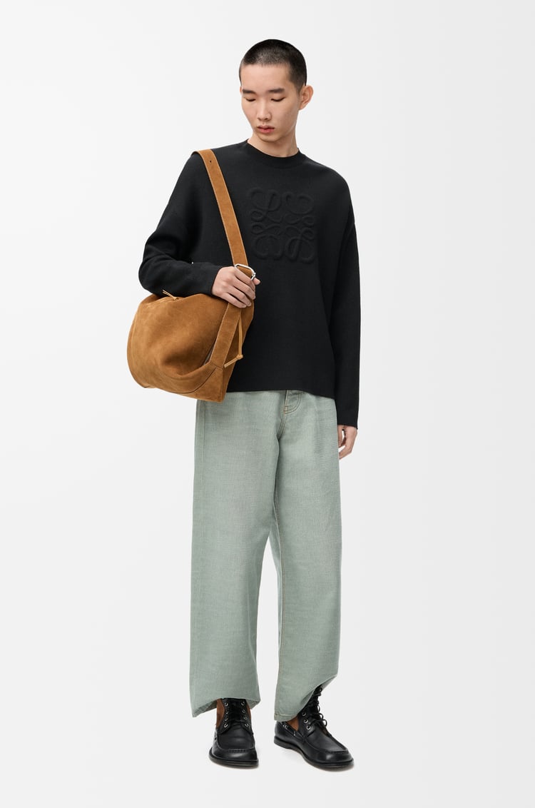 LOEWE Jersey Anagram en lana Negro