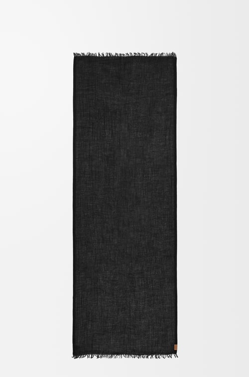 LOEWE Scarf in cashmere Black