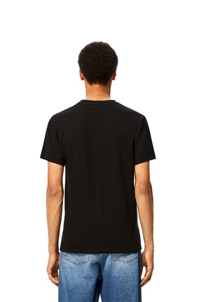 LOEWE Anagram embroidered t-shirt in cotton Black plp_rd