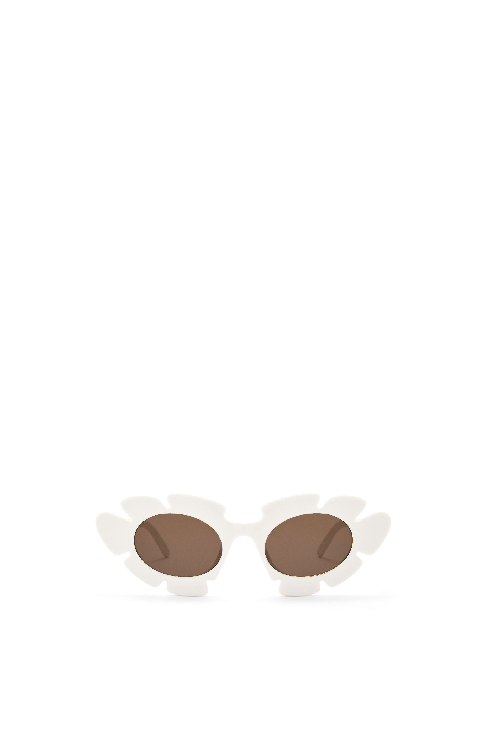 Gafas de sol Flower en nailon Marfil LOEWE