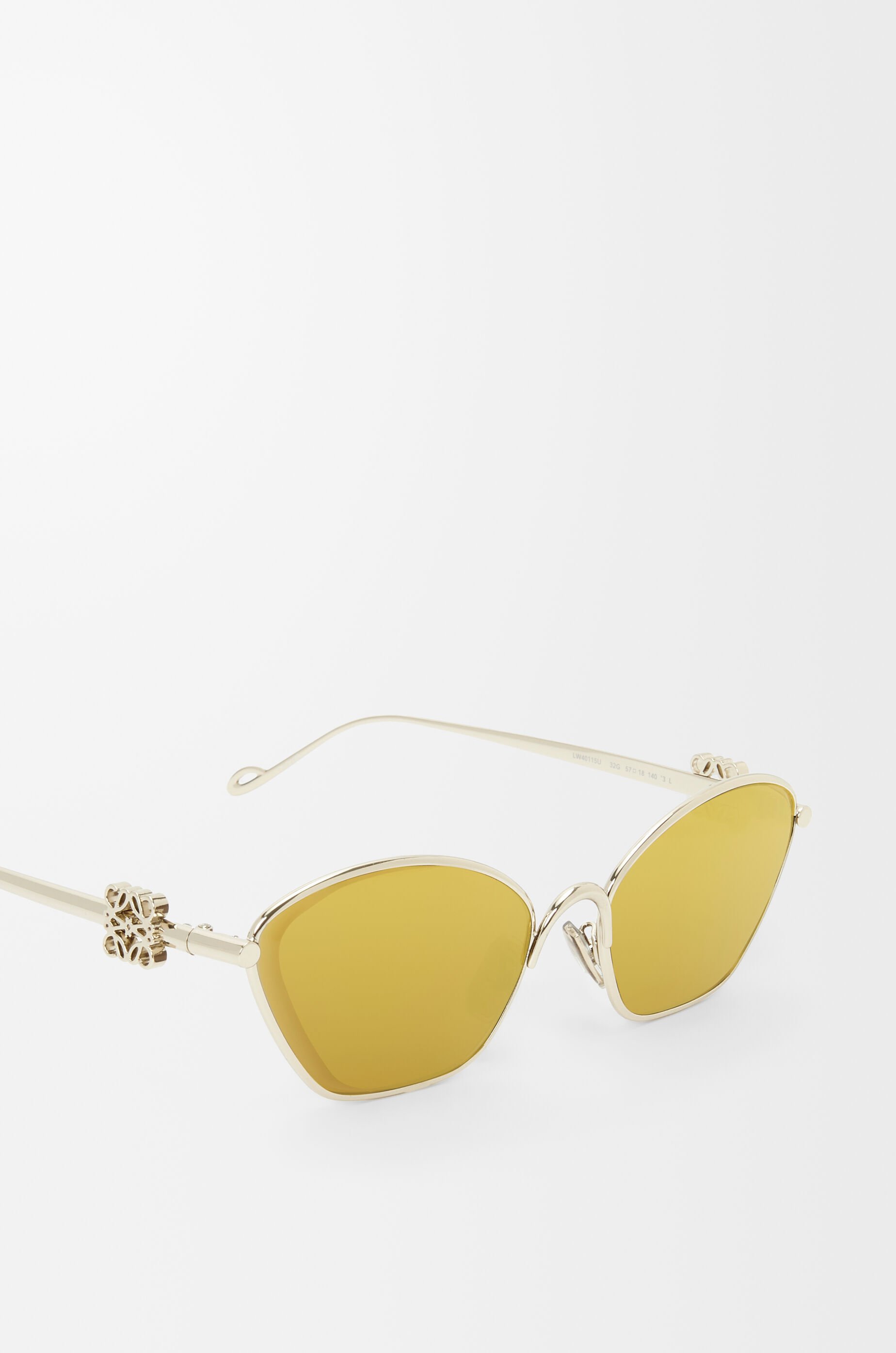 Anagram hexagonal sunglasses Gold - LOEWE
