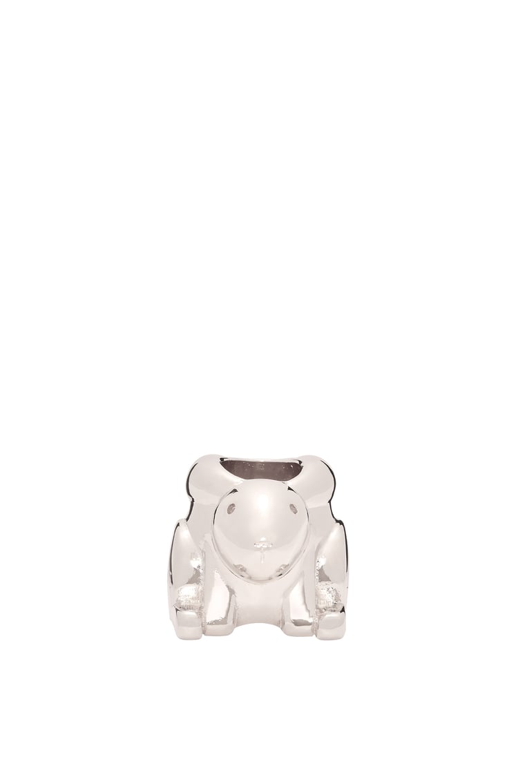 LOEWE 大号金属动物骰子 钯金色