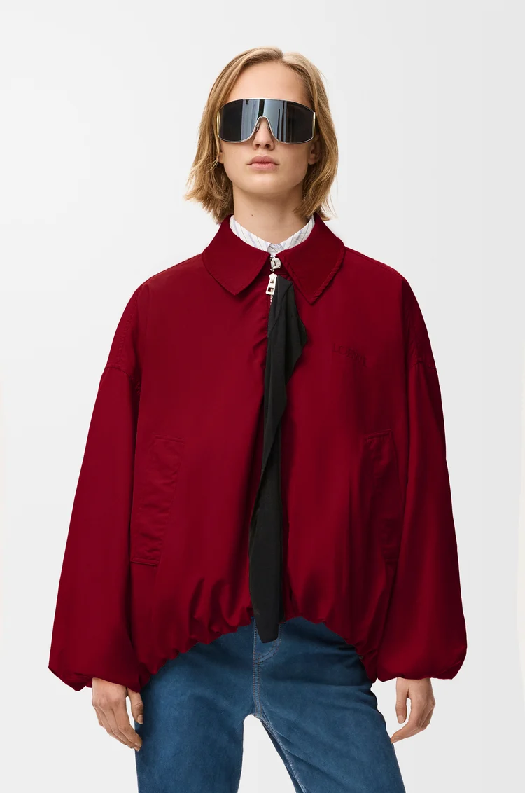LOEWE Chaqueta en tejido técnico Rojo