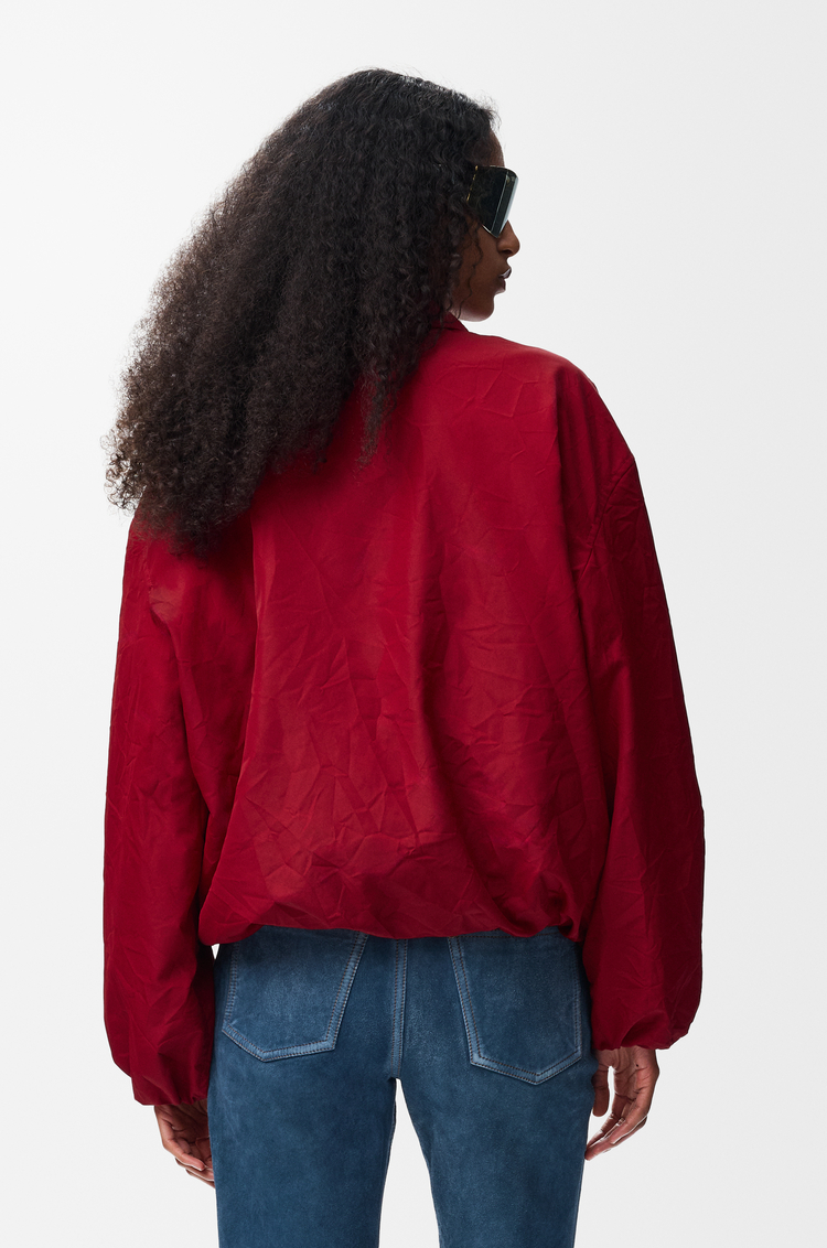 LOEWE 科技面料夹克 红色