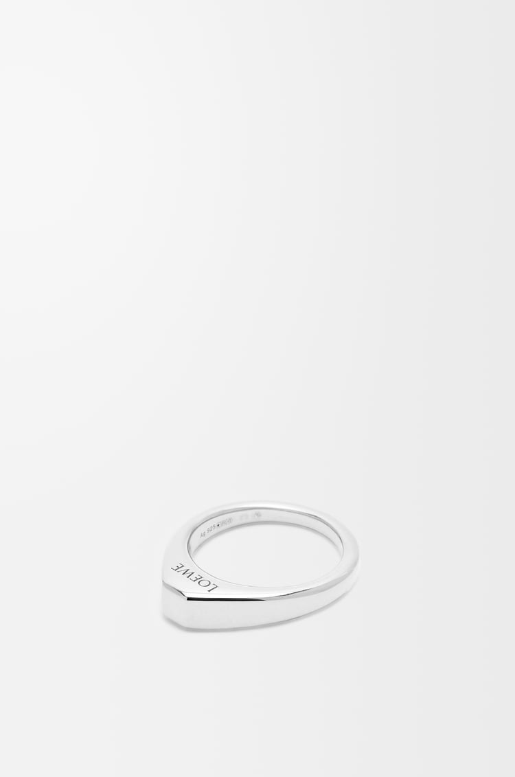 LOEWE Bague Stirrup en argent sterling Argent