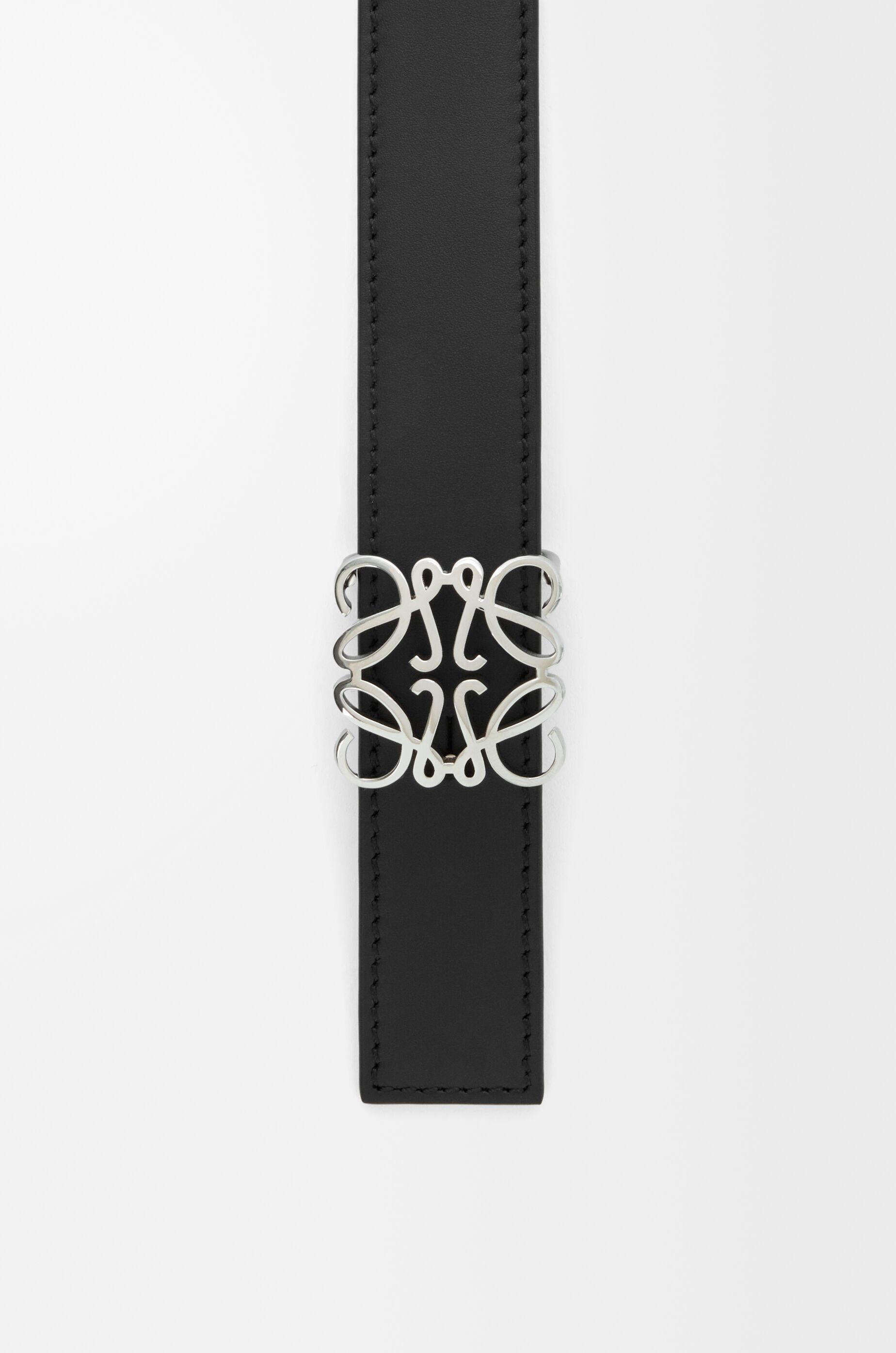 リバーシブル アナグラム ボンベ ベルト（スムースカーフ） ブラック