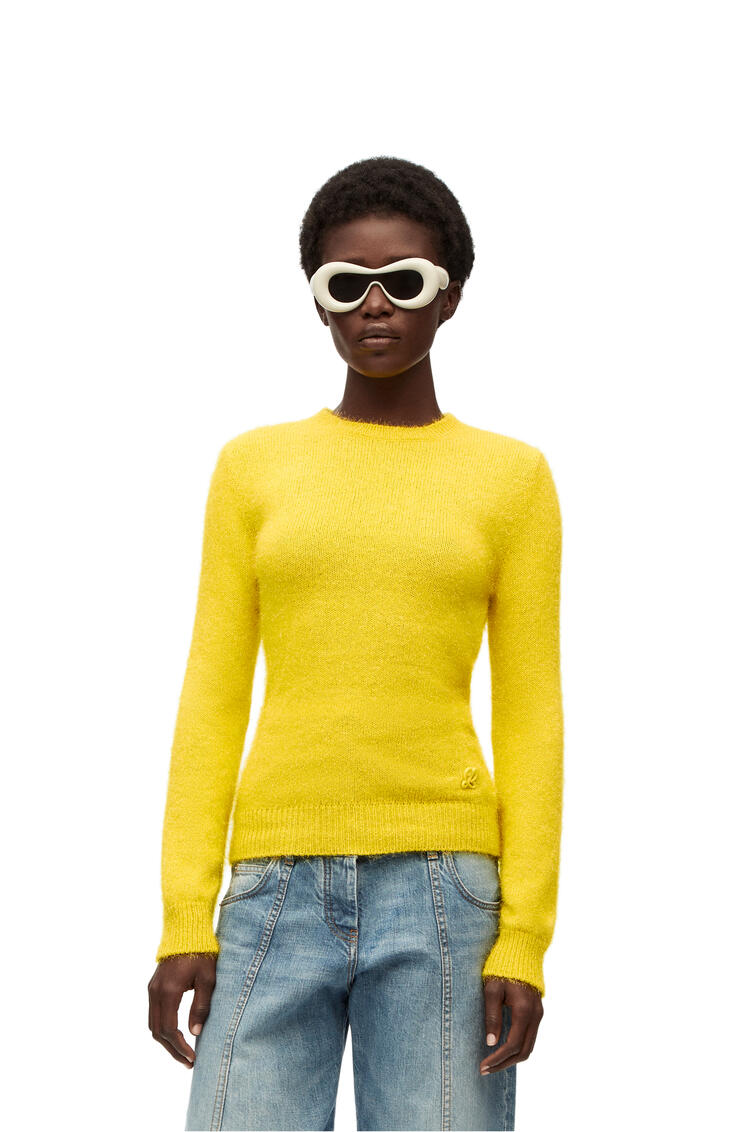 LOEWE Sparkle sweater in viscose Yellow
