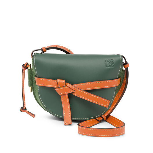 LOEWE Bolso Gate Pequeño Verde Pino/Naranja LOEWE Bolso Gate Pequeño Verde Pino/Naranja all