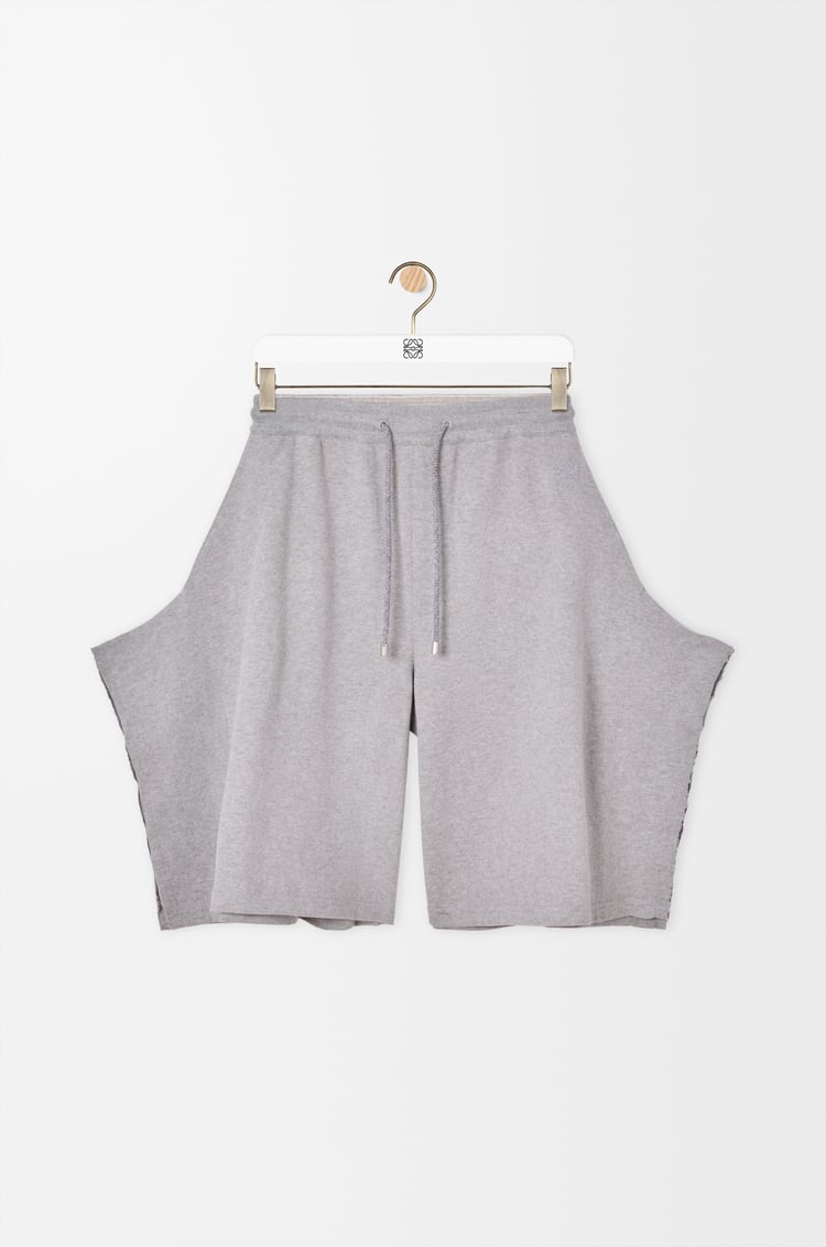 LOEWE ショーツ（コットン） グレーメランジ