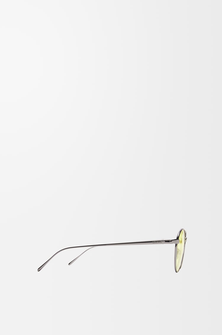 LOEWE Groove Round sunglasses Yellow