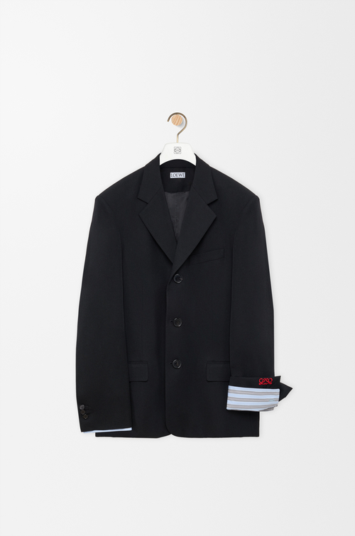 LOEWE Jacket in wool Black