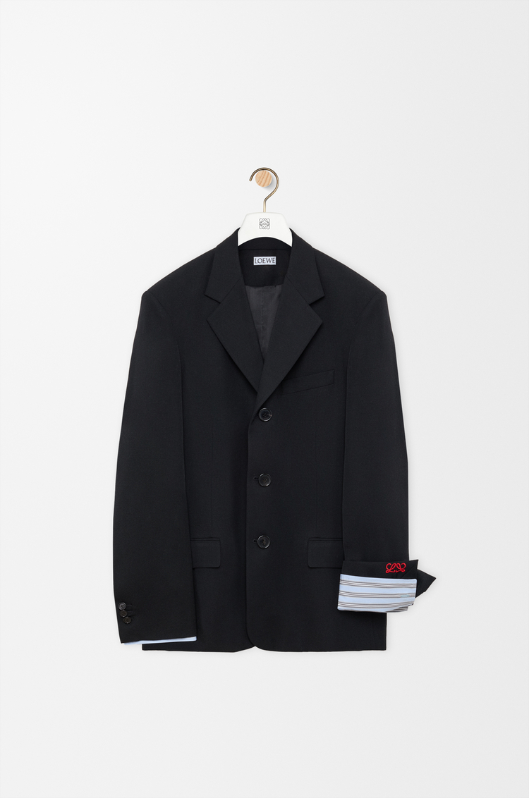 LOEWE Jacket in wool Black