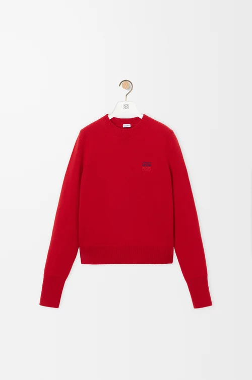 LOEWE Sweater in wool Red