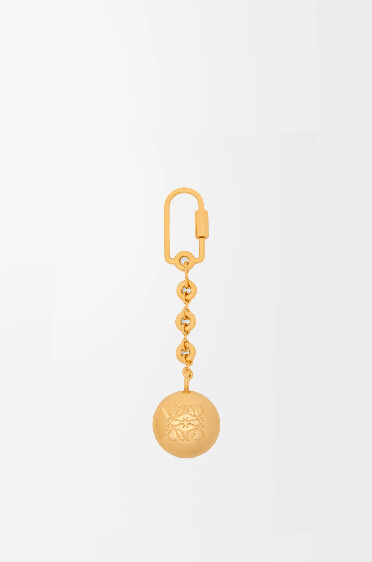 LOEWE Llavero Pebble Dorado