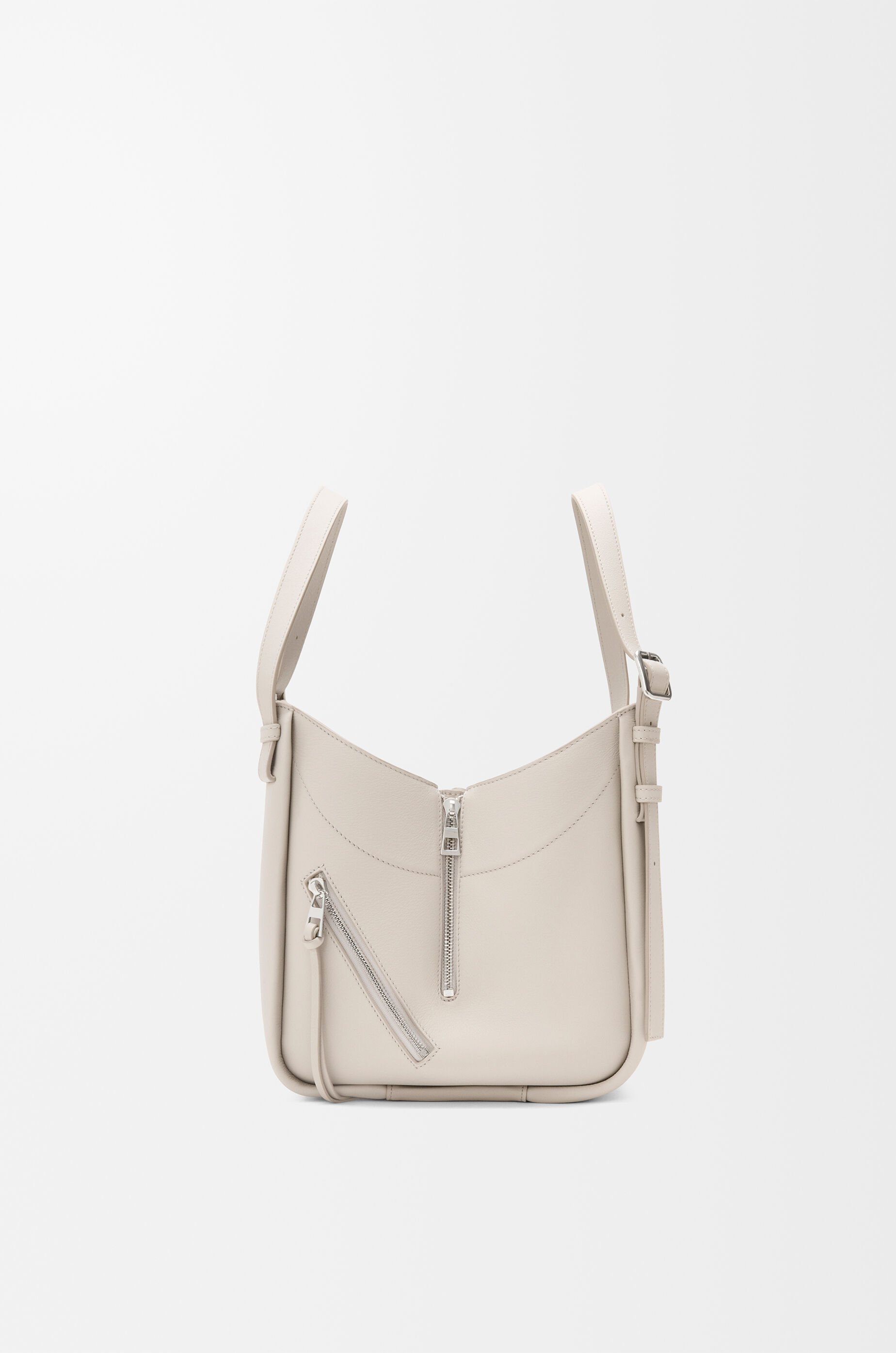 ハンモック フリップ バッグ（クラシックカーフ） グレー - LOEWE