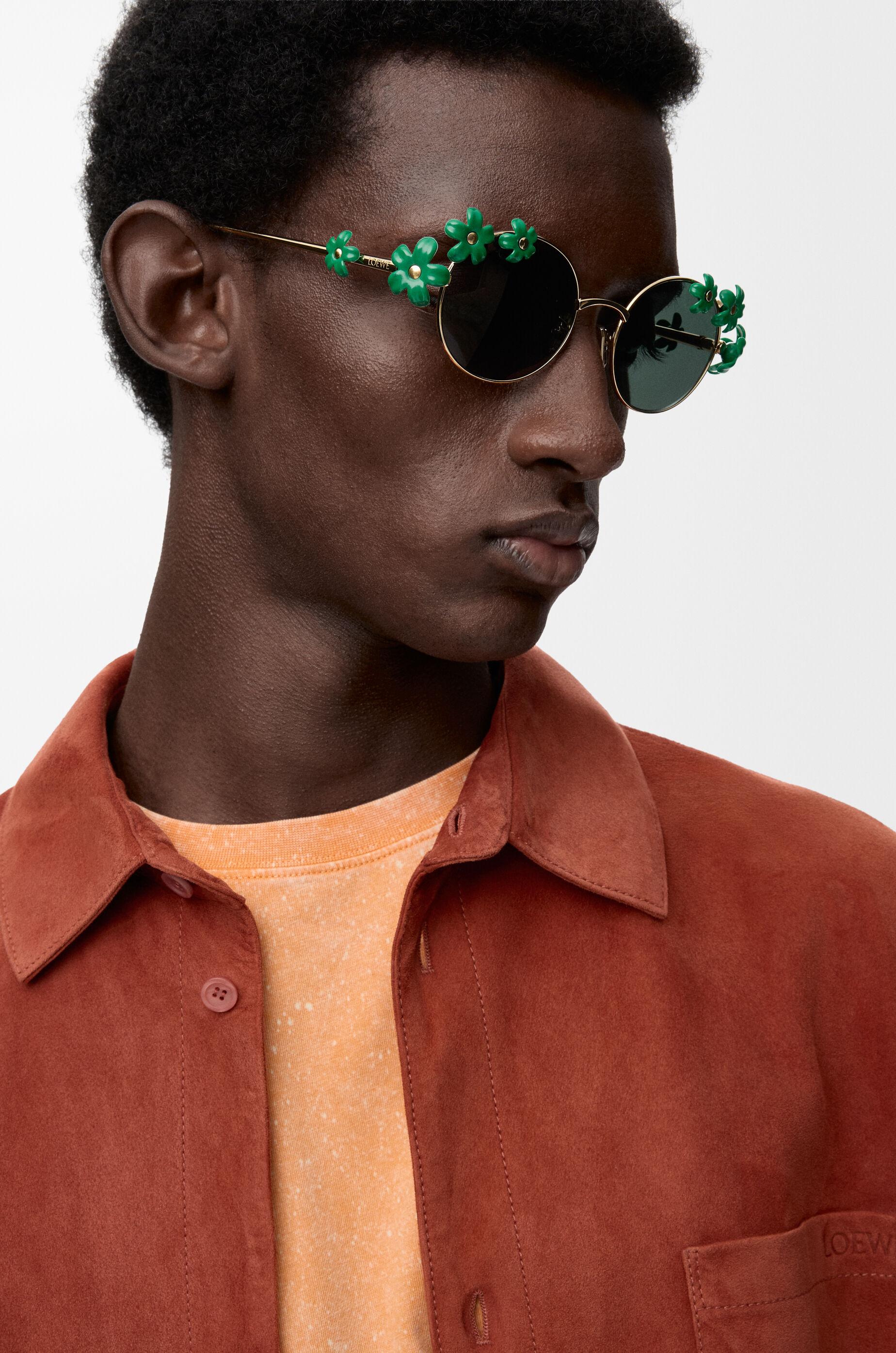 Daisy Field sunglasses Green - LOEWE USA Official Website