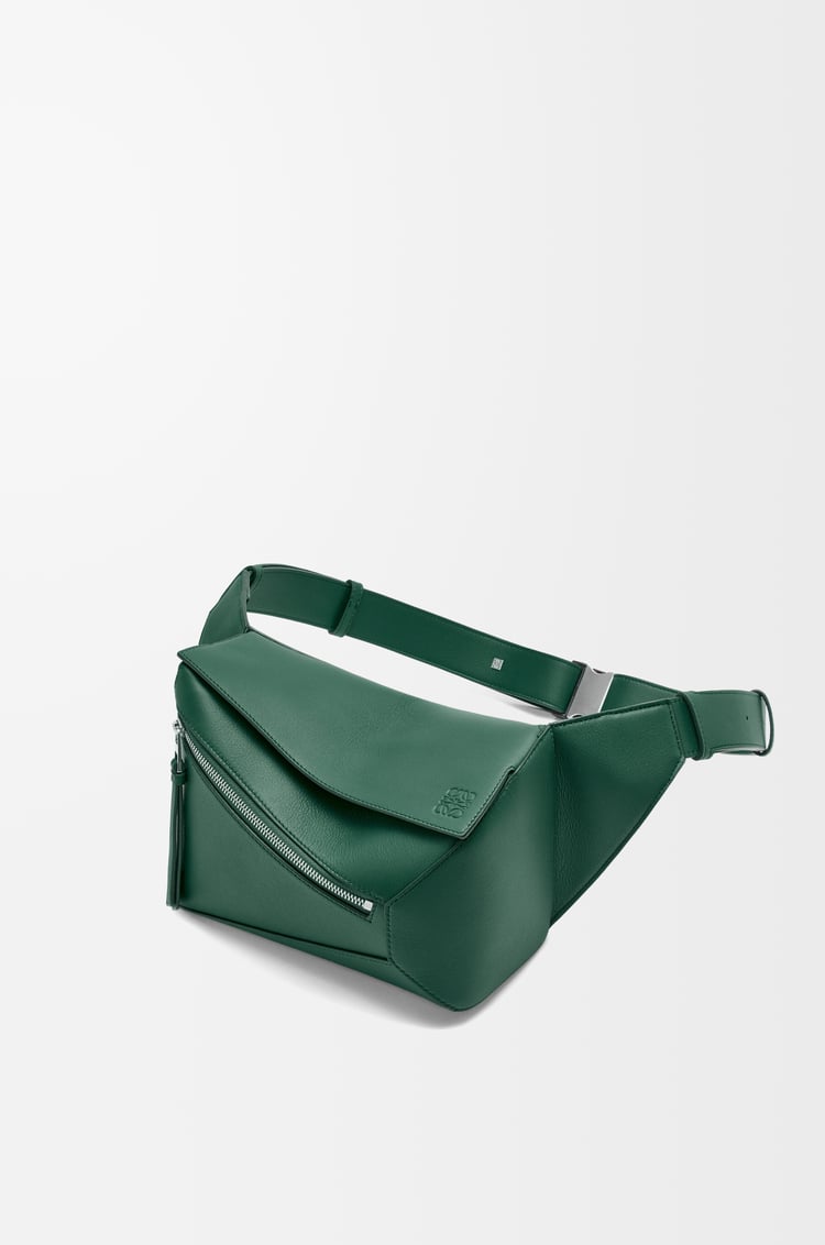 LOEWE パズル バムバッグ スモール（クラシックカーフ） エバーグリーン