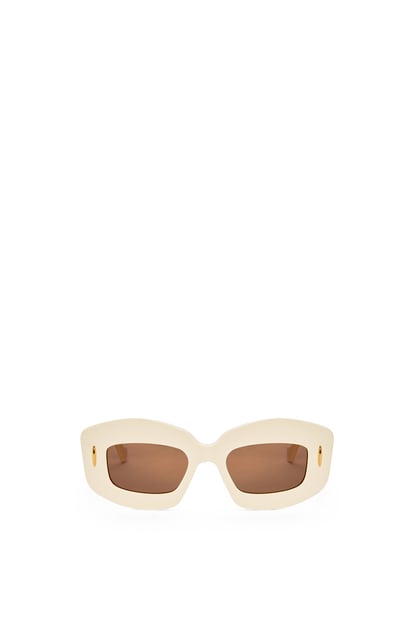 LOEWE Screen sunglasses in acetate Ivory plp_rd