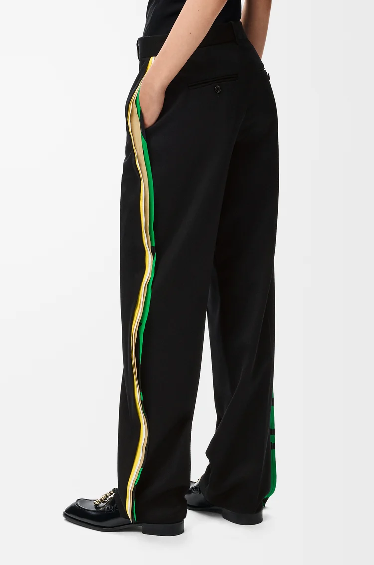 LOEWE 트라우저 - 울 블랙