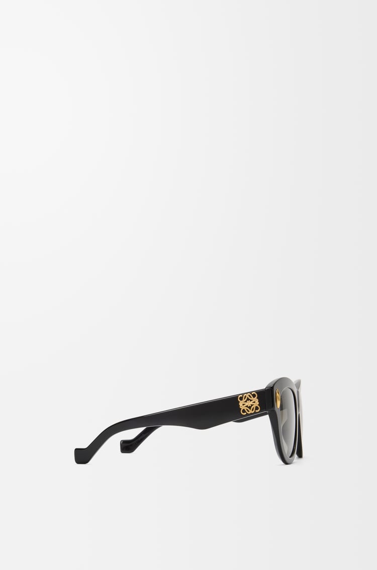 LOEWE 復古 Screen 太陽眼鏡 黑色