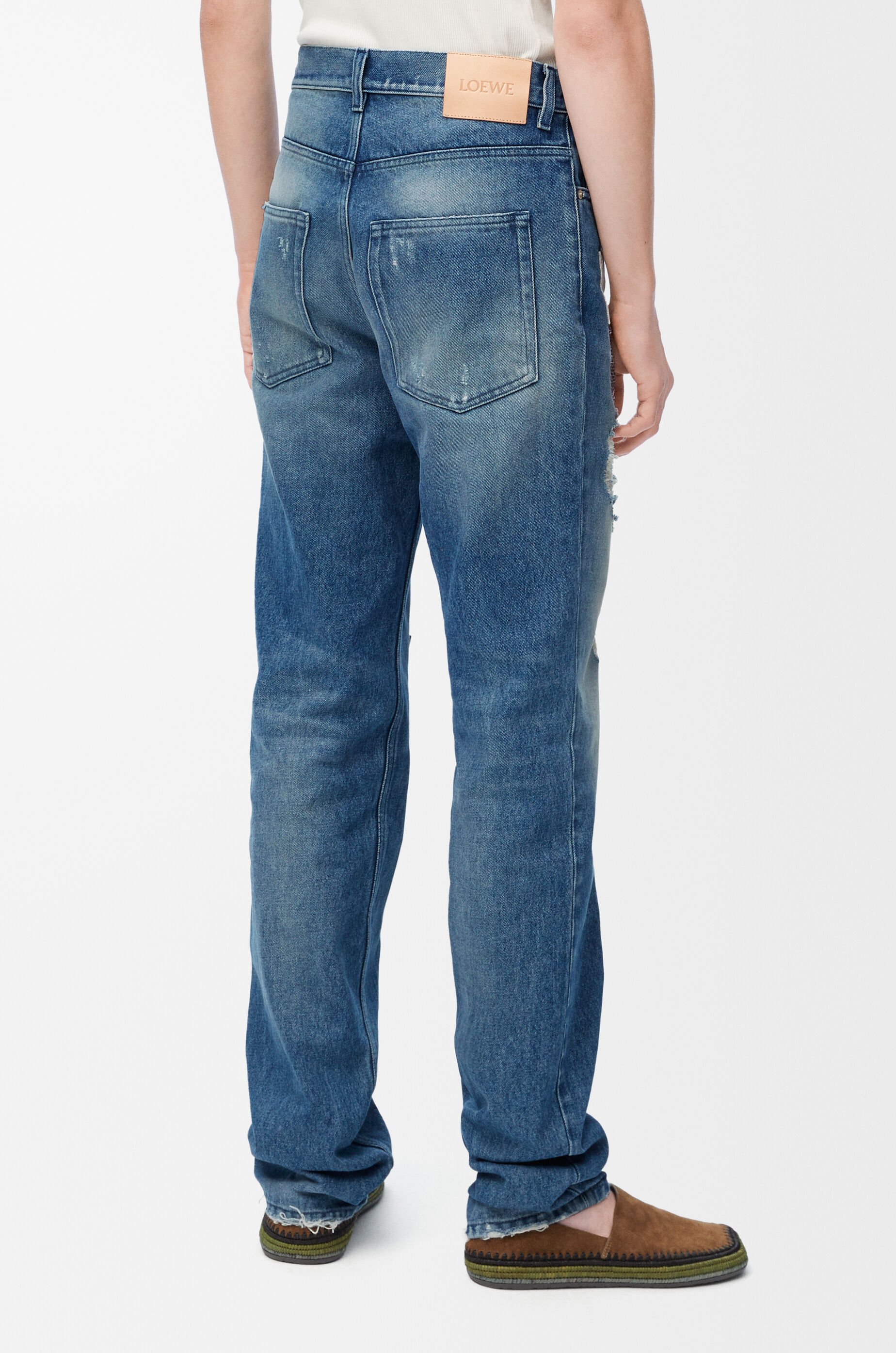 Straight leg jeans in denim Blue - LOEWE