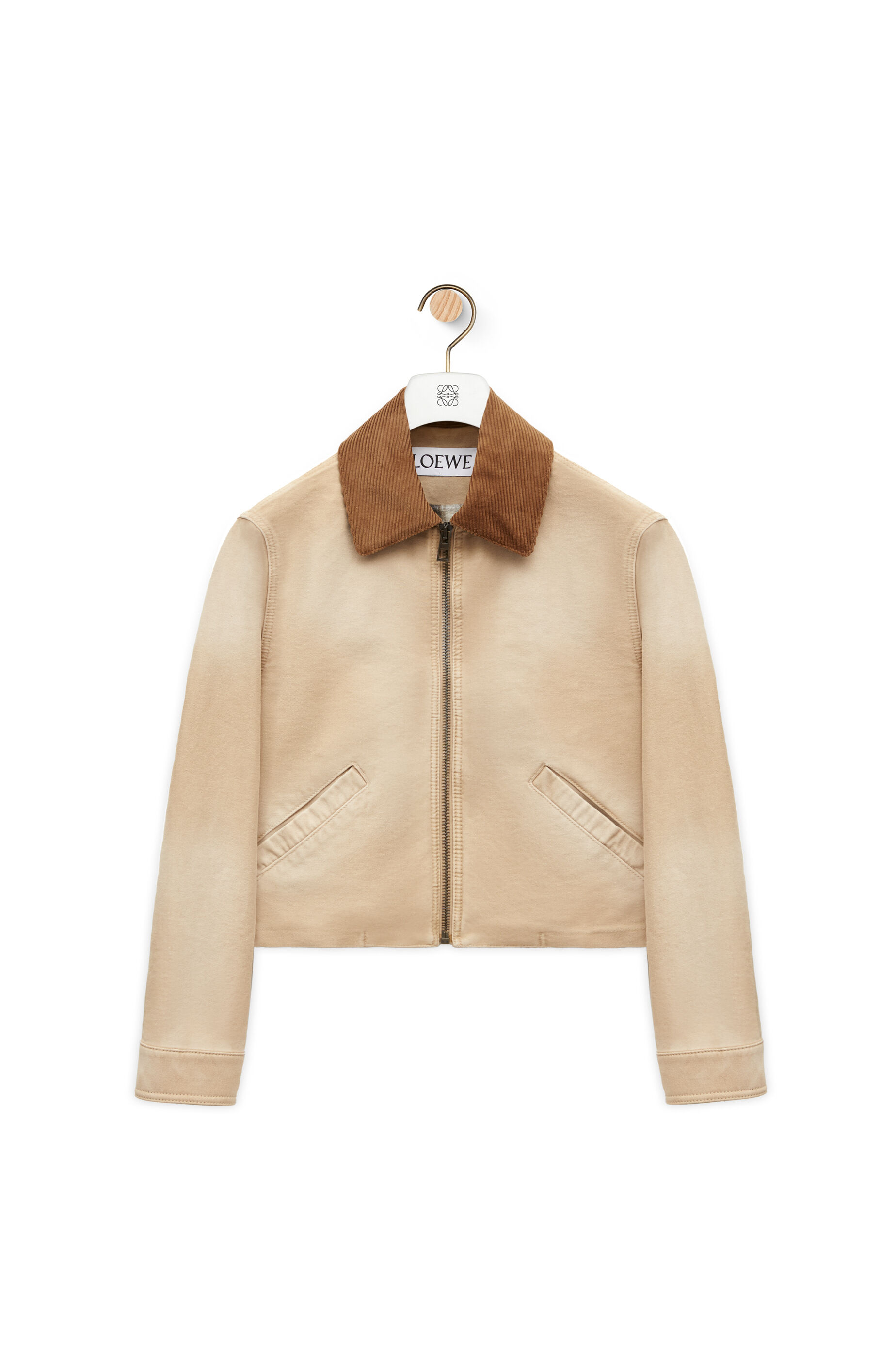 Jacket in cotton Oat LOEWE