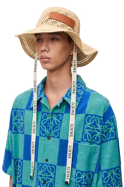 LOEWE Fisherman hat in raffia 自然色 plp_rd