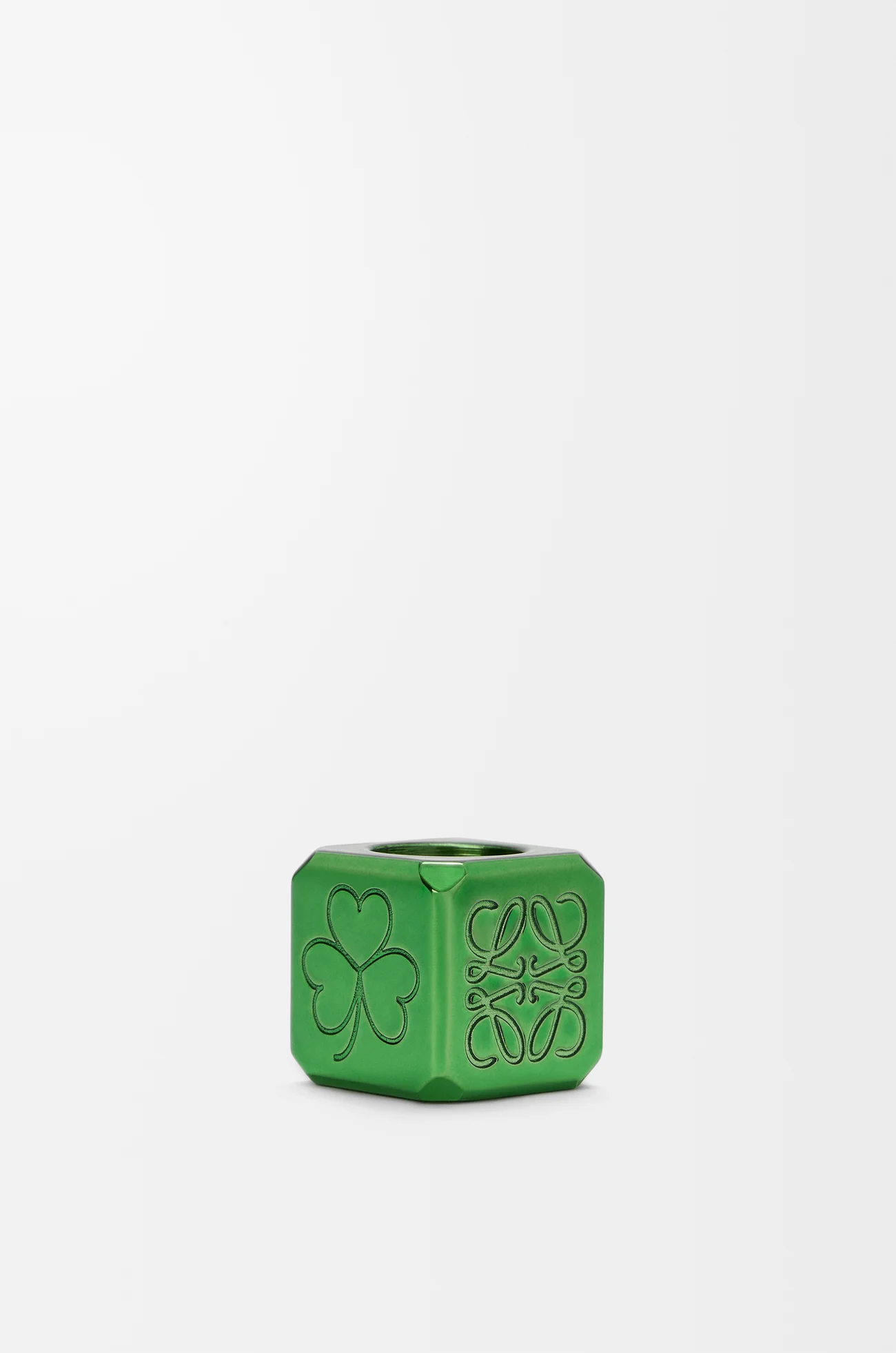 LOEWE アナグラム キューブ ダイス グリーン