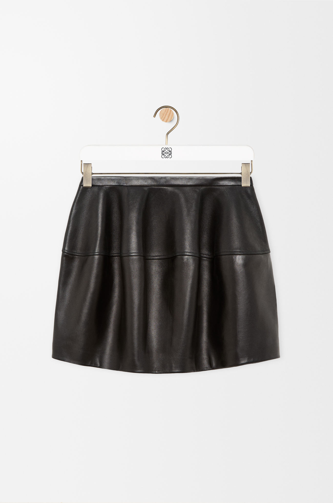 LOEWE Balloon skirt in nappa lambskin Black