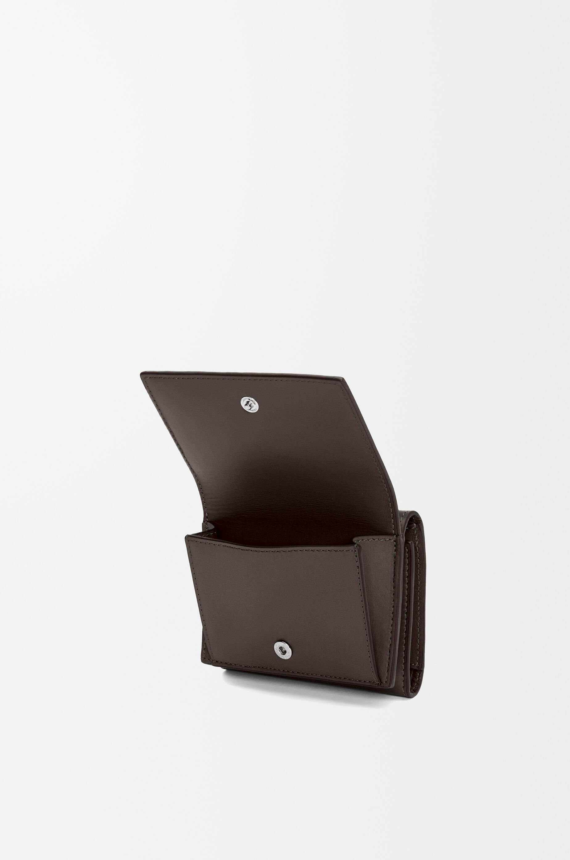 トライフォールド ウォレット（サテンカーフ） ブラウン - LOEWE