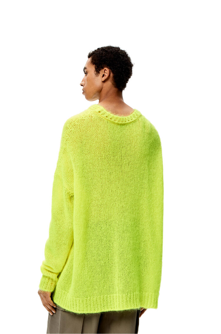 LOEWE Light mohair sweater Yellow Fluo pdp_rd