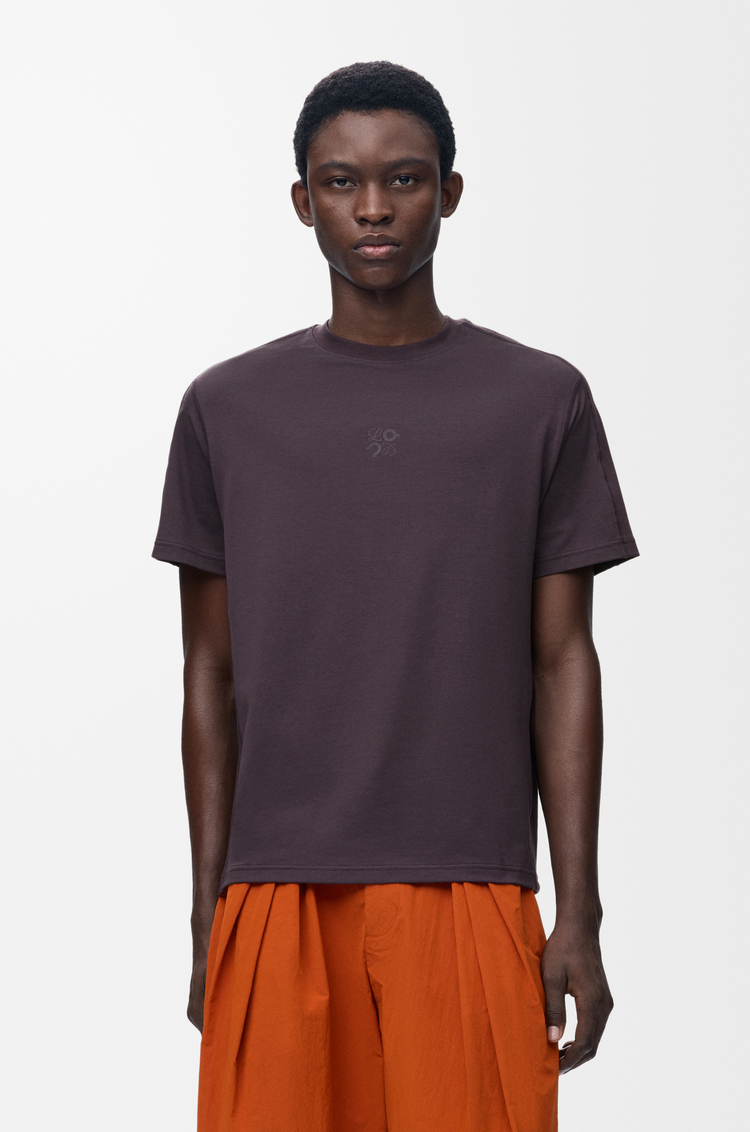 LOEWE T-shirt in technical jersey Purple