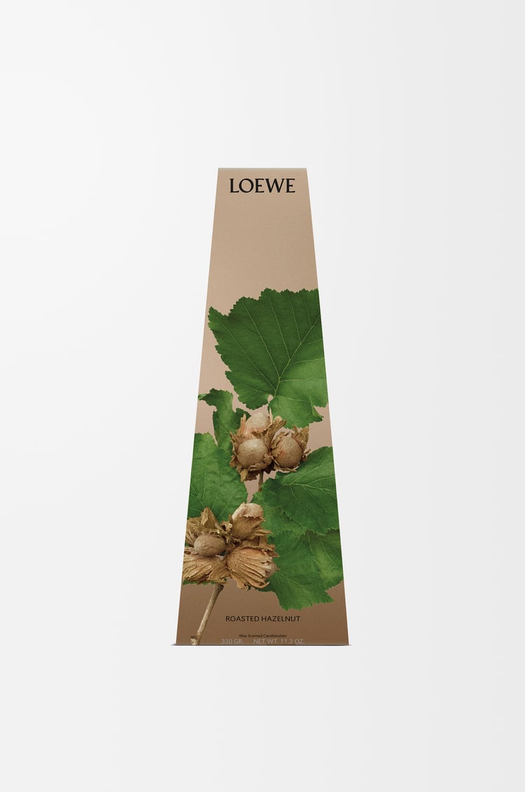 LOEWE ローストヘーゼルナッツ ワックス キャンドルホルダー ブラック
