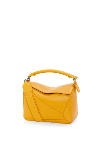 LOEWE Small Puzzle bag in satin calfskin Sunflower plp_rd