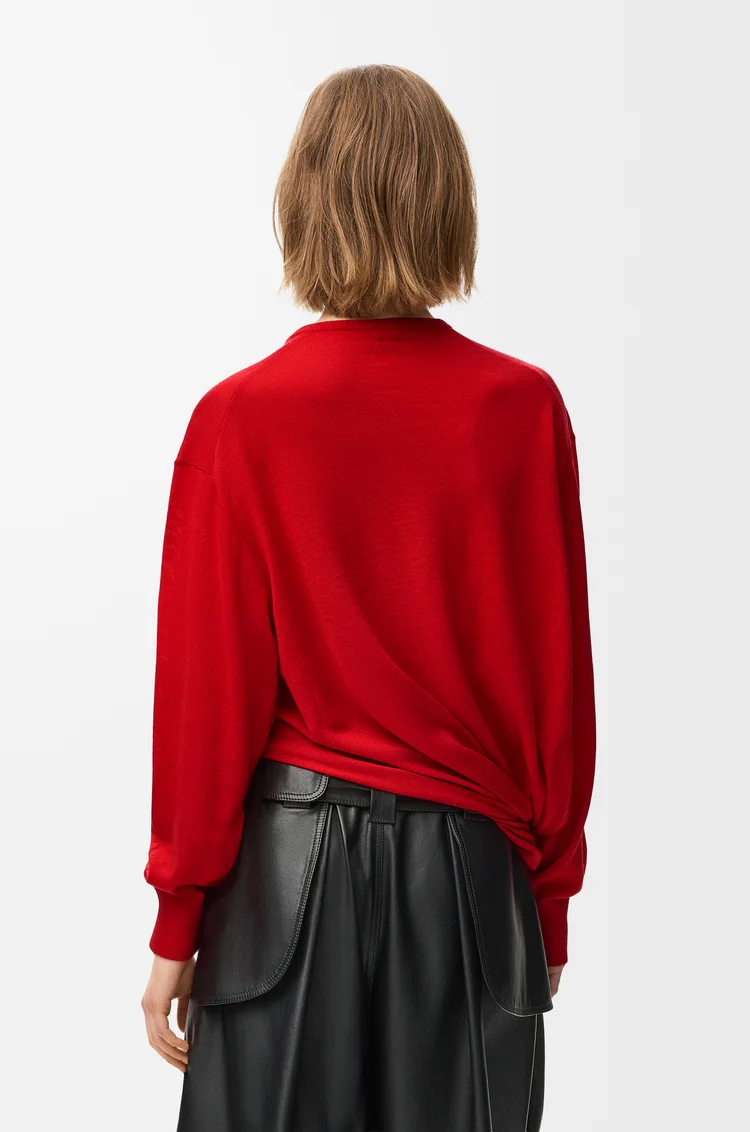 LOEWE Sweater in wool Red