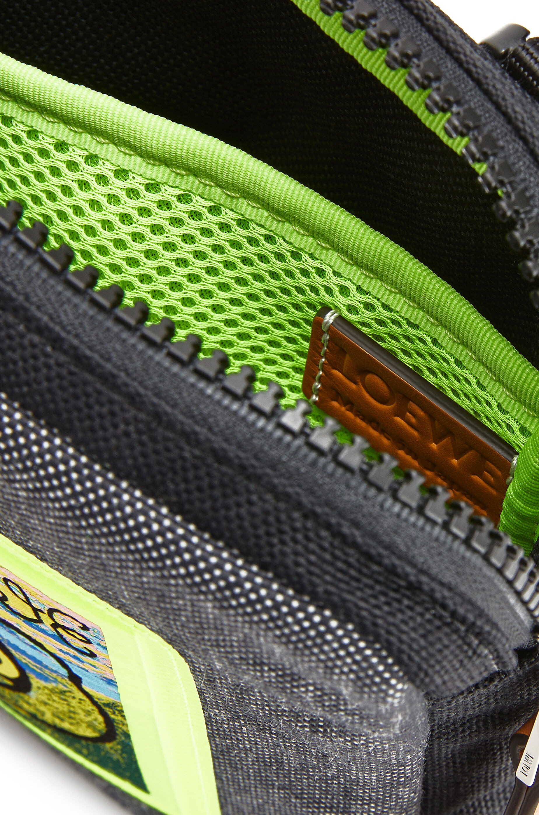 Crossbody bag in canvas Black LOEWE