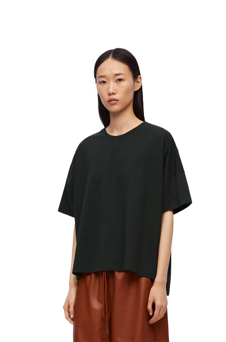 LOEWE Boxy fit T-shirt in cotton Black