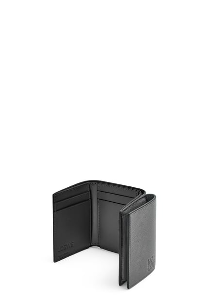 LOEWE Trifold wallet in soft grained calfskin Anthracite plp_rd