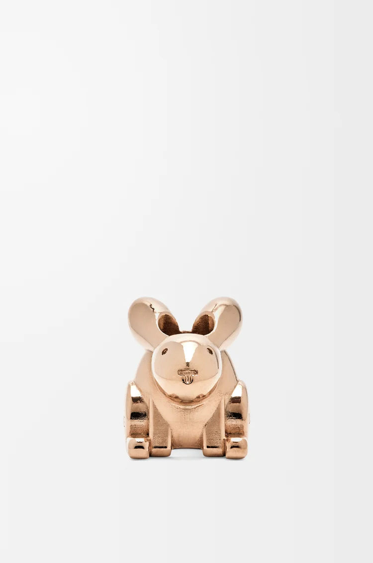 LOEWE Big bunny dice Gold