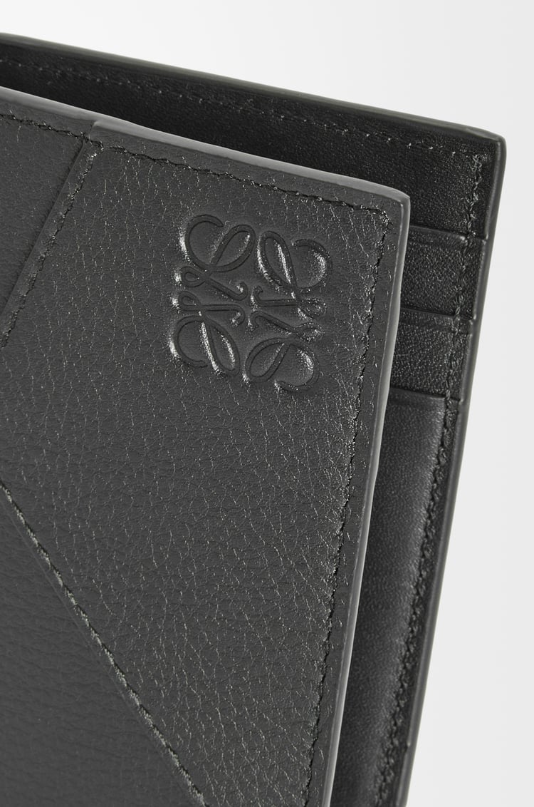 LOEWE 經典小牛皮 Puzzle 卡夾 黑色