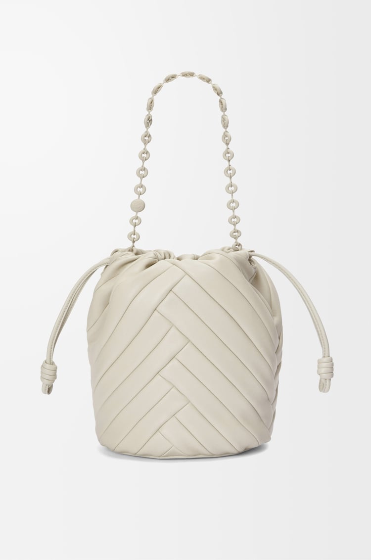 LOEWE フラメンコパース バケット（メローナパラム） シーソルト