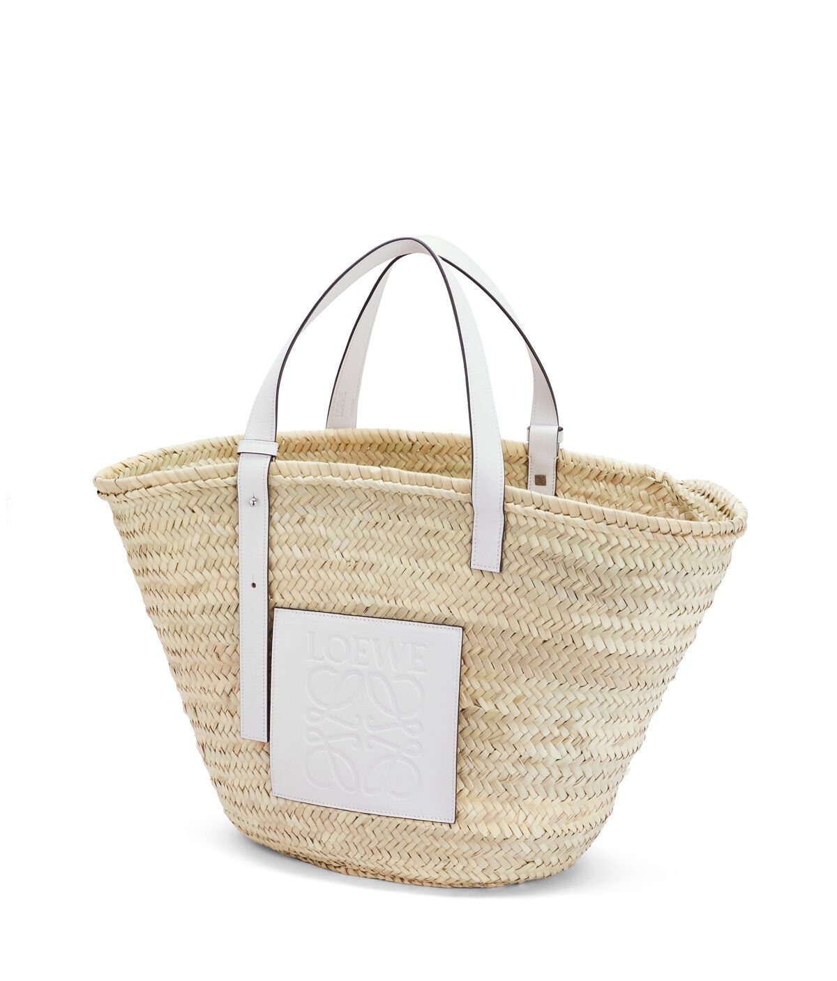 Basket Large Bag Natural/White LOEWE