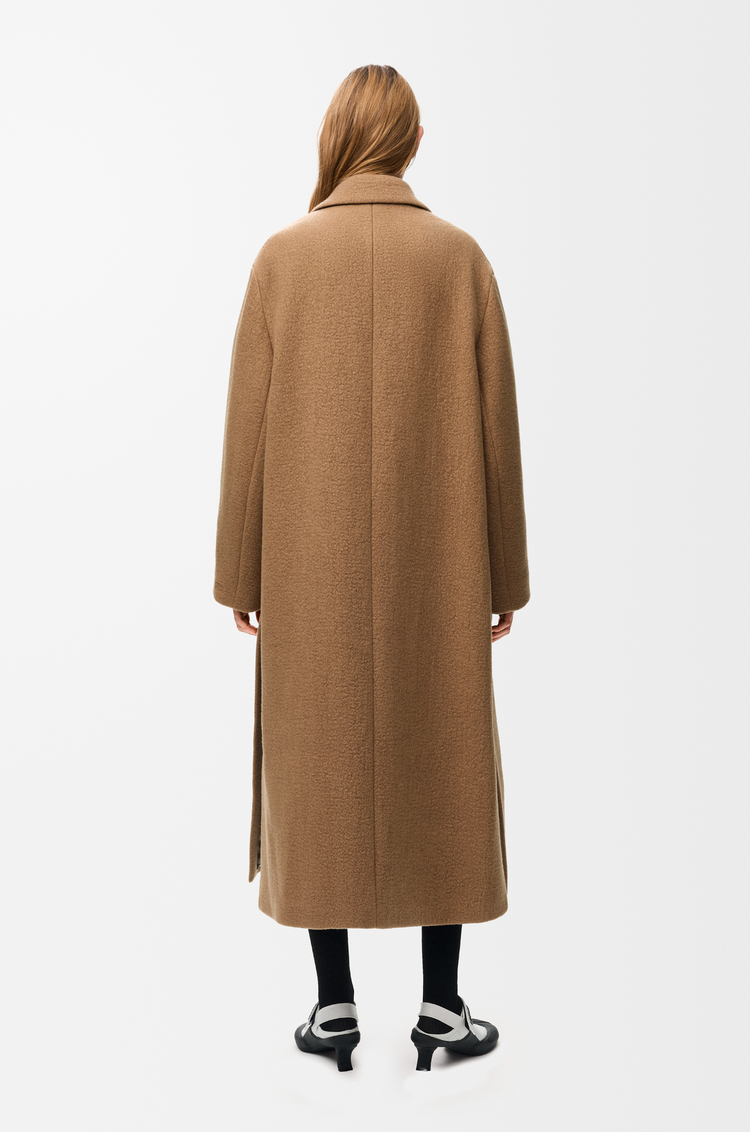 LOEWE Abrigo en cashmere Beige