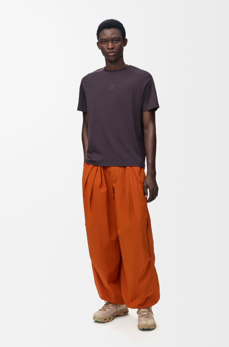 LOEWE T-shirt in technical jersey Purple