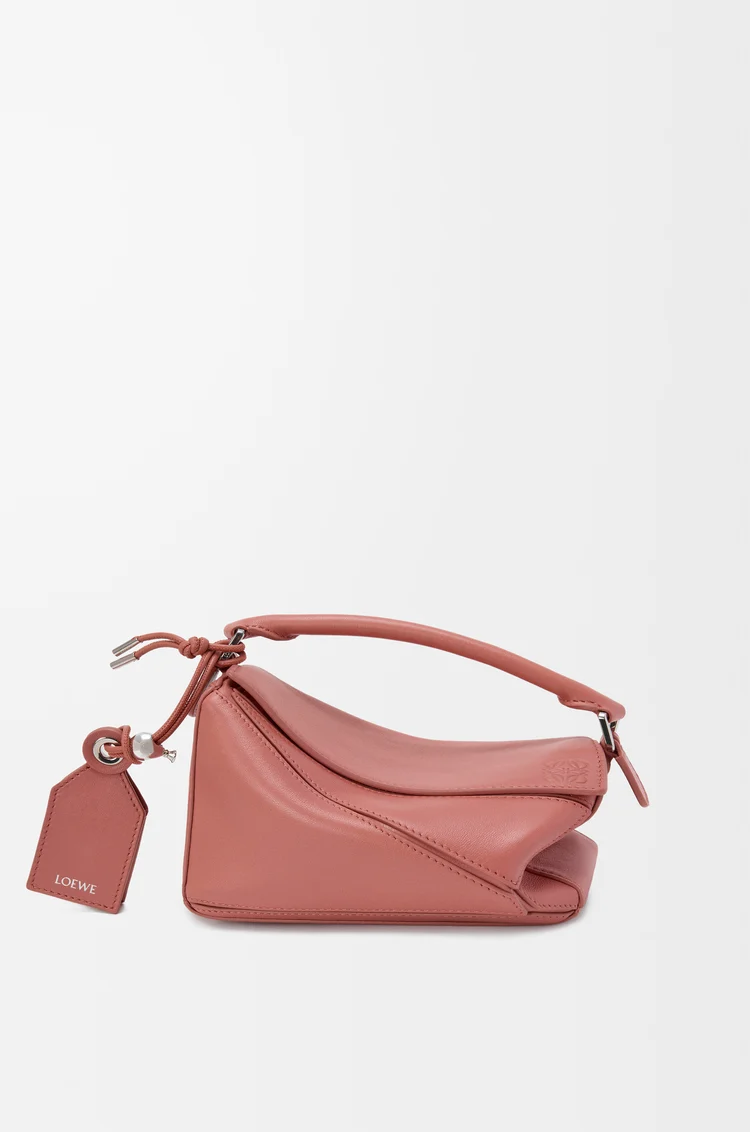LOEWE 스몰 페더라이트 퍼즐 백 - 나파 램스킨 블러쉬